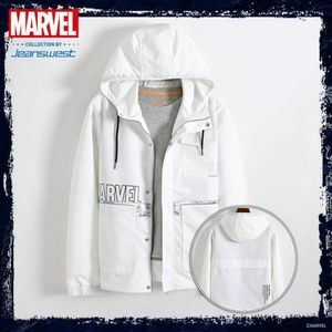 Marvel JeansWest Mens Hooded Jacket Size Medium